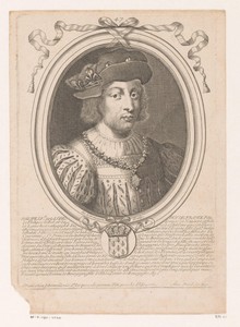 Portret van Filips V, koning van Frankrijk