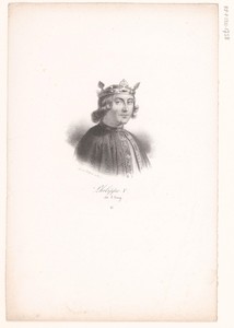 Portret van Filips V van Frankrijk