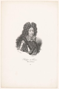 Portret van Filips van Frankrijk, hertog van Orléans