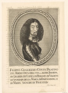 Portret van Filips Willem van de Palts