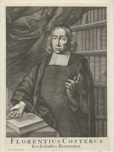 Portret van Florentius Costerus