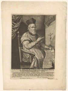 Portret van Florentius Schilling op 63-jarige leeftijd