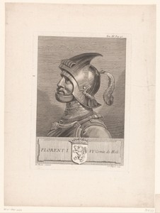 Portret van Floris I van Holland