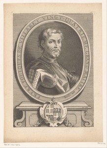 Portret van Foulques de Villaret