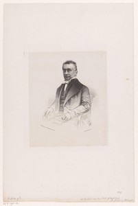Portret van Fr. Mar. de Vries van Heyst.