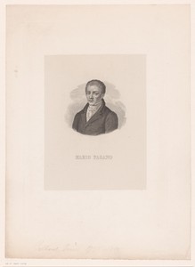 Portret van Francesco Mario Pagano