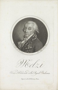 Portret van Francesco Melzi d'Eril, vice-president van de Italiaanse Republiek