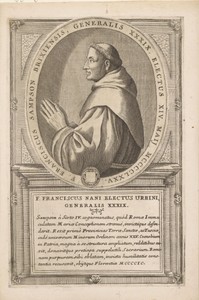 Portret van Francesco Nanni, 39ste Minister Generaal van de franciscaner orde