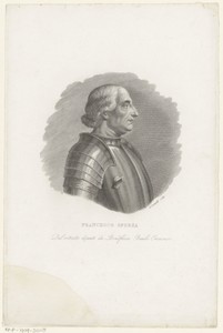 Portret van Francesco Sforza I, hertog van Milaan