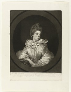 Portret van Francis Abington