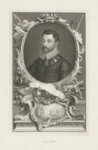 Portret van Francis Drake