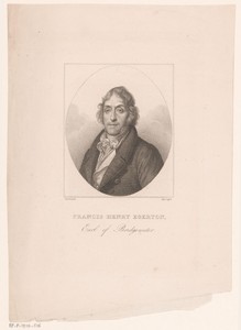 Portret van Francis Egerton