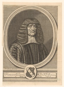 Portret van Francis Glisson