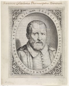 Portret van Francisco Calzolari