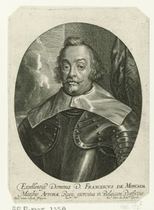 Portret van Francisco de Moncada, markies van Aytona
