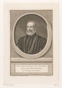 Portret van Francisco de Valdez