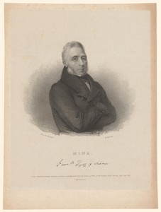 Portret van Francisco Espoz y Mina