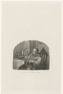 Portret van Francisco Jiménez de Cisneros