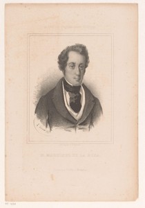 Portret van Francisco Martinez de la Rosa