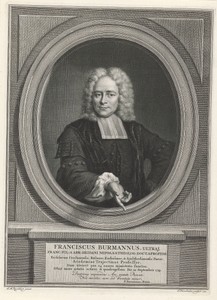 Portret van Franciscus Burman