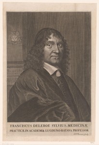 Portret van Franciscus de le Boë Sylvius op 45-jarige leeftijd