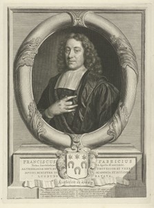Portret van Franciscus Fabricius