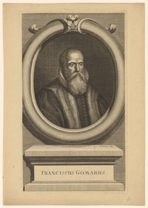 Portret van Franciscus Gomarus