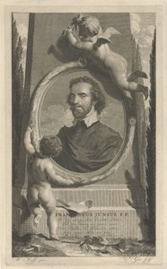 Portret van Franciscus Junius de jongere