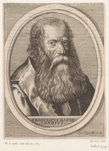 Portret van Franciscus Raphelengius