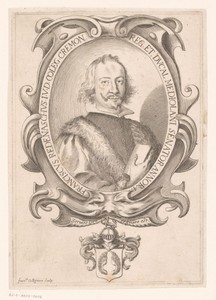 Portret van Franciscus Redenaschus op 47-jarige leeftijd