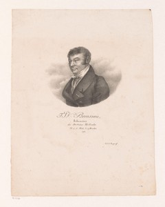 Portret van François Broussais