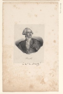 Portret van François-Claude-Amour de Bouillé