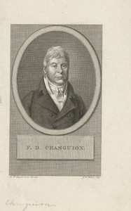 Portret van François Daniel Changuion