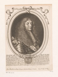Portret van François de Beauvilliers duc de Saint-Aignan