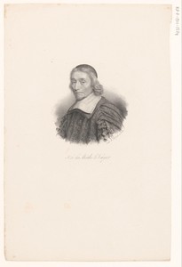 Portret van François de La Mothe Le Vayer