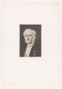 Portret van François Dolez, burgemeester van Mons