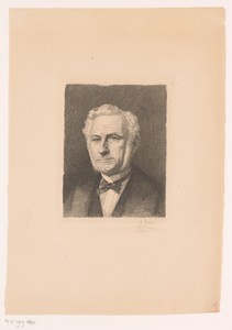 Portret van François Dolez, burgemeester van Mons