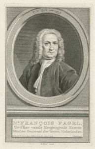 Portret van François Fagel