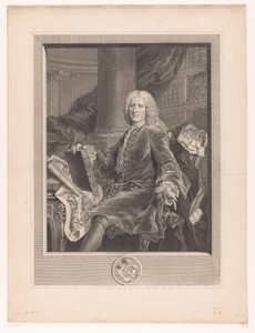 Portret van François Gigot de la Peyronie