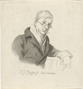 Portret van François Joseph Pfeiffer II