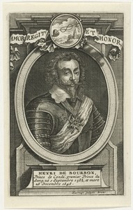 Portret van François Louis de Bourbon prins van Condé