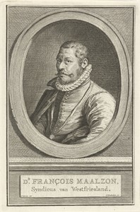 Portret van François Maelson