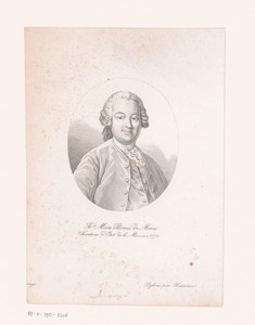 Portret van François Marie Peyrenc de Moras