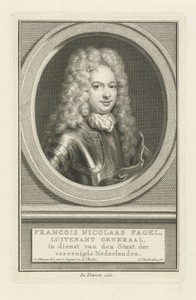 Portret van François Nicolaas Fagel