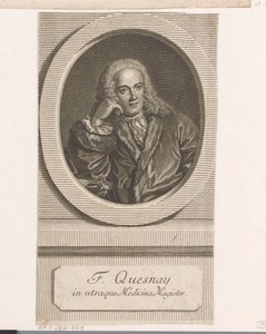 Portret van François Quesnay
