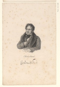 Portret van François-René de Chateaubriand
