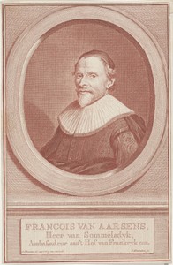 Portret van François van Aerssen