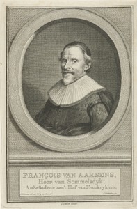 Portret van François van Aerssen