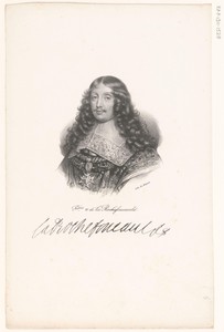 Portret van François VI de La Rochefoucauld