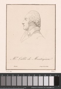 Portret van François-Xavier-Marc-Antoine de Montesquiou-Fézensac